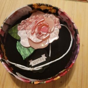 Erstwilder Prim Petals Rose Brooch